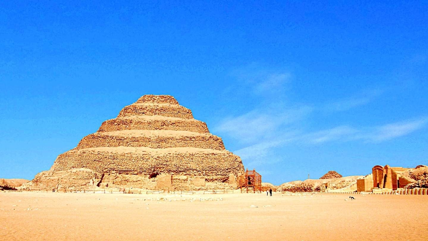 the Saqqara in Egypt - (Sakkara)
