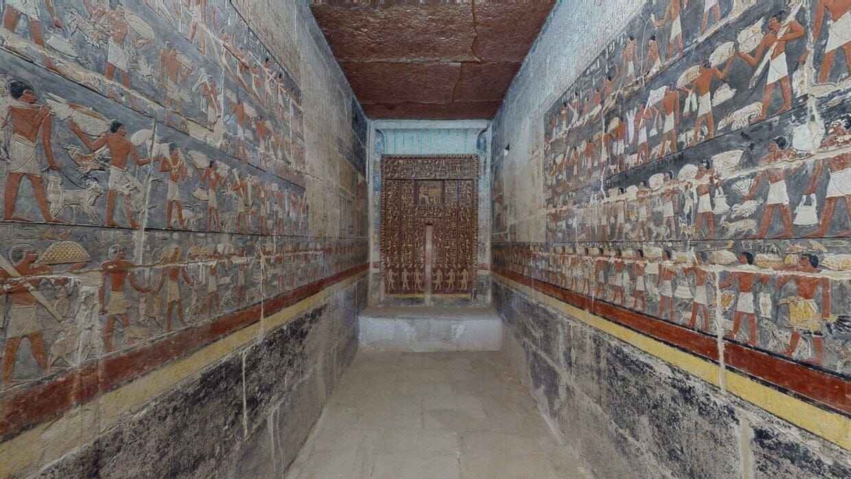 Mehu Tomb In Saqqara