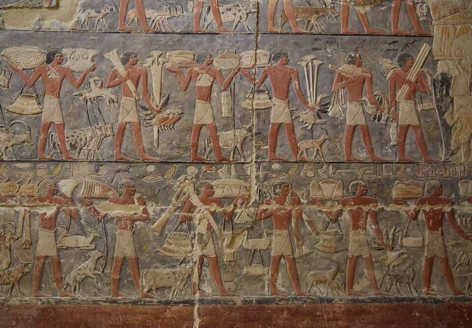 Mehu Tomb In Saqqara