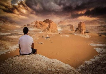 Nuit Ã  lâ€™oasis de Bahariya