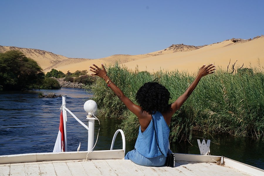 Le voyage familial du Nil en Egypte