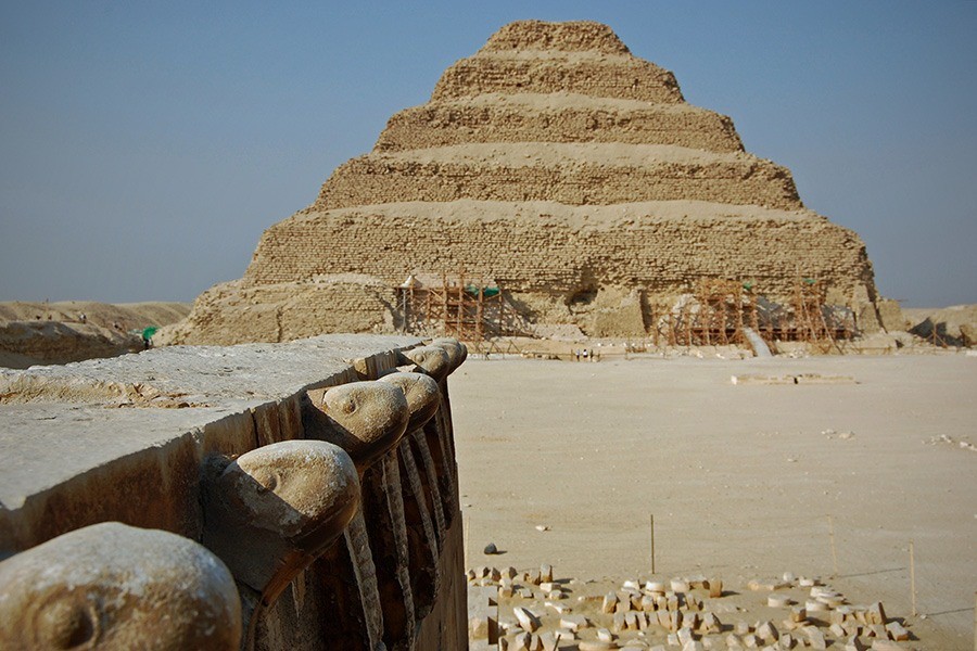 Sakkara, Memphis and Dahshur day tour from Suez port