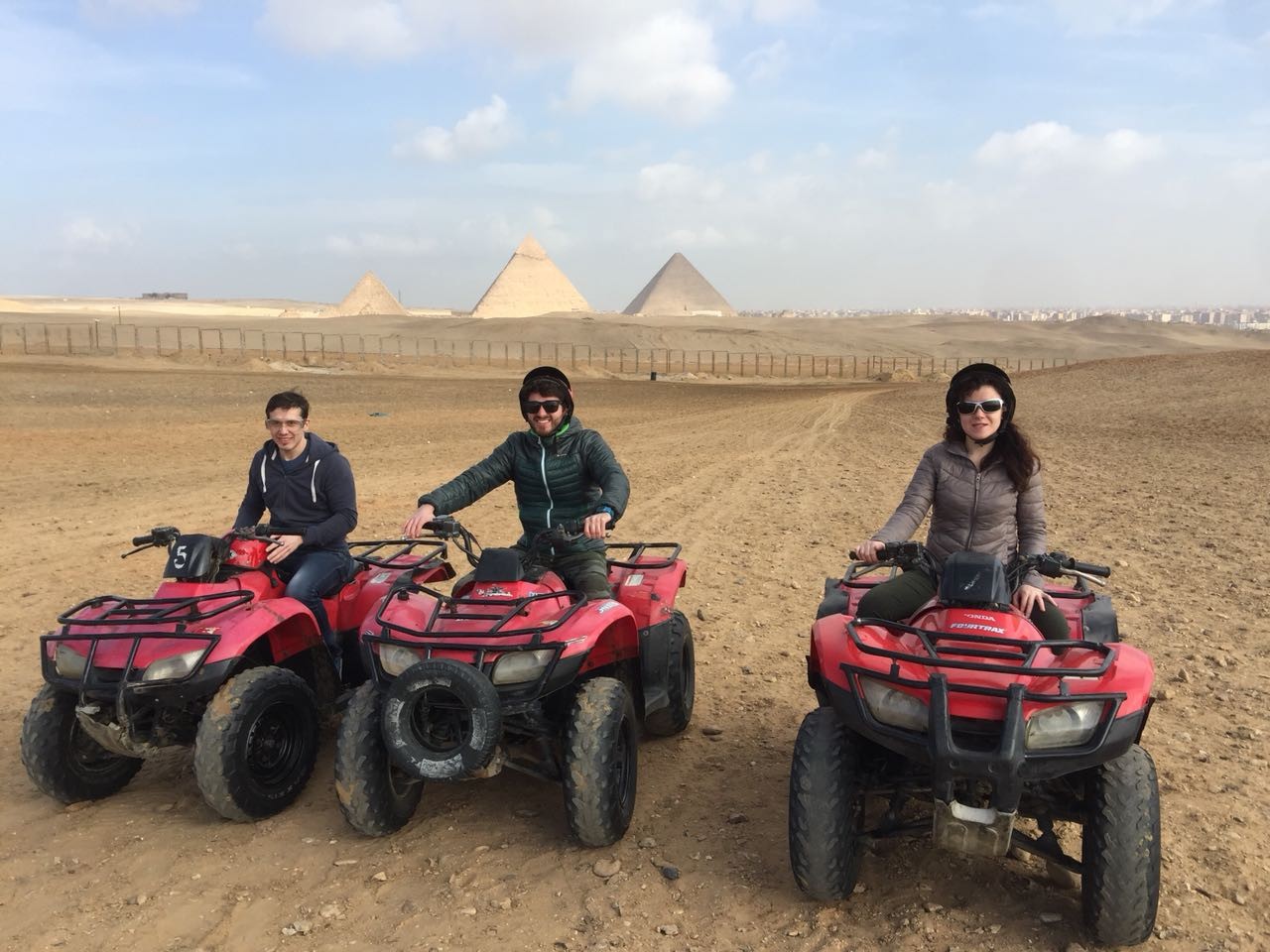 Tour en quad depuis le port de Charm el-Cheikh