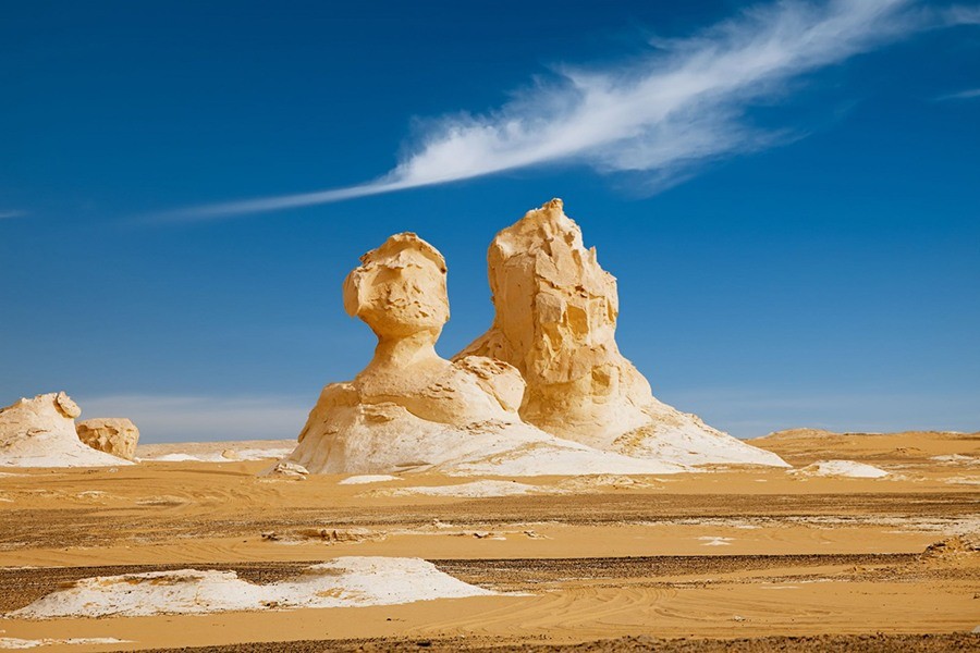 ÃƒÅ“bernachtung in der Oase Bahariya